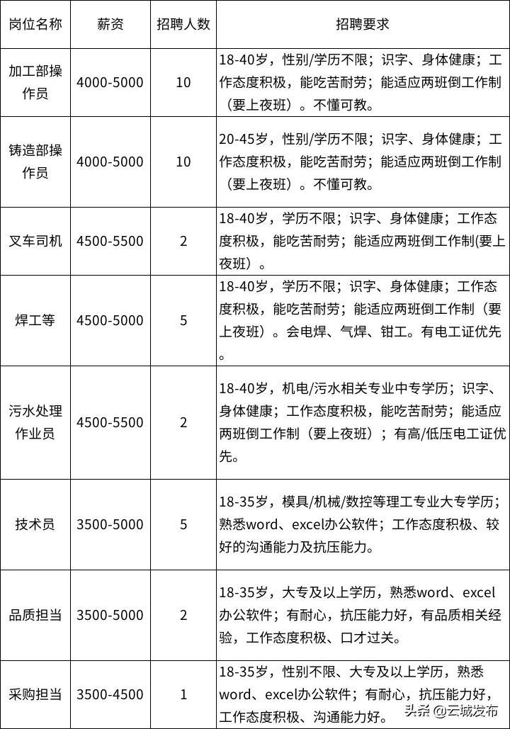 云城区人民政府办公室最新招聘信息概览