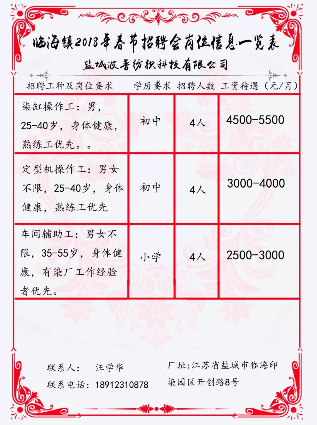 香湾街道最新招聘信息汇总